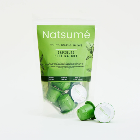 CAPSULES DE MATCHA CÉRÉMONIE